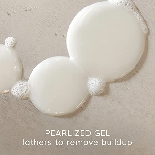 aveeno oat milk sulfate-free shampoo lathering - sulfate-free shampoo