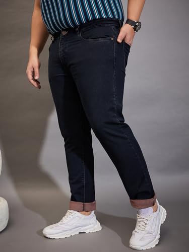 Image of Bigbanana Plus Size Men's Regular Fit Tinted Wash Jeans