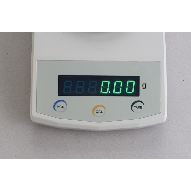 GOYOJO TD50002 Digital Lab Balance Display and Buttons Close-up