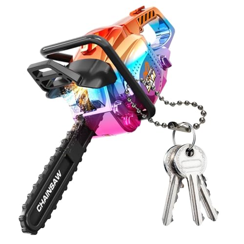 Bag Charm | 12.5x5x4cm Chainsaw Shape Backpack Pendant | Easy Carrying Keychain Pendant | For Family Friends Birthday Holiday Ki