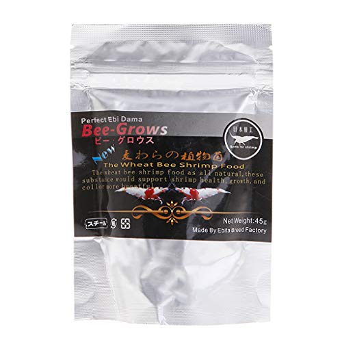 Longsw 1 Sac Poissons Aliments en Cristal Crevettes Aquarium Réservoir De Poissons Poisson De Blé Tige Bactéries Vitamines Nutrition Bon pour La Croissance