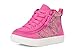 BILLY Footwear Kids Classic DR High II High Tops for Kids – Canvas Upper – Round Toe – TPR Midsole & Outsole Fuchsia Snake 3 Little Kid M