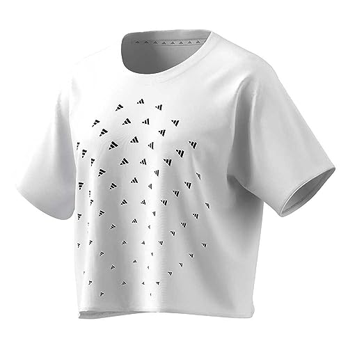 T-Shirt Adidas Bluv Femme Anti-Transpiration Coupe Ajustée Confort