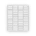 800 EcoSwift Shipping Labels 1 3/4 x 1/2 inches Mailing Address Return Inventory Blank White Self Adhesive for Laser Inkjet Printer 1.75 x 0.5
