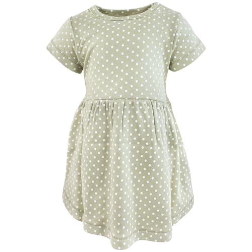 Image of Hudson Baby Girls Cotton Dresses