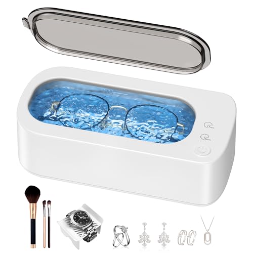 OSLTWI Ultrasonic Jewelry Cleaner Machine: 48KHz...