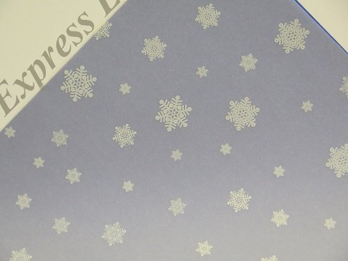 Jackdaw Express White Snowflakes Am519 Vellum Printed Patterned Sheets 10 X 100Gsm A4 19 Designs To Choose Cardmaking (White Snowflakes Am519)