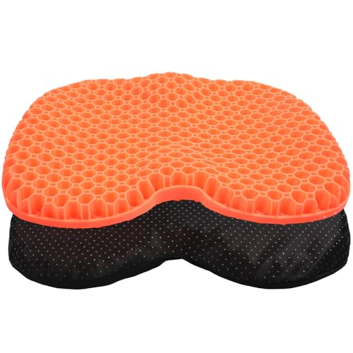 LaWana Anti Slip Waterproof Kayak Gel Seat Cushion for Sit in Kayak Chair,Boat Canoe Rowing Stadium Inflatable Pad for Lifetime Kayak, for Fishing Kayak Ocean Kayak Pedal Kayak Watersports Etc