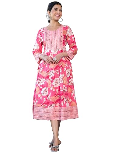 Image of MIRCHI FASHION Women's Anarkali Printed Kurti Only
