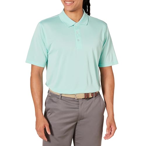 Image of Amazon Essentials Men's Regular-Fit Quick-Dry Short-Sleeve Golf Polo Shirt