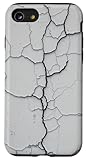 Installation facile Conception complexe de réseau de fissures Coque pour iPhone SE (2020) / 7 / 8