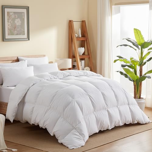 Luxury Down Comforter King Size with Cotton Cover