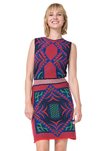 Desigual Robe pour femme - Bleu - 32