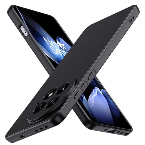 iVoler Cover in Silicone per OnePlus Nord 2T con Protezione Della Fotocamera, Ultra Sottile Custodia in TPU Morbida Anti-Graffio Antiurto Protettiva Case, Nero