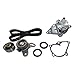 DNJ TBK122WP Timing Belt Kit with Water Pump for 1996-2011 Hyundai Kia Accent Rio Rio5 1.5L-1.6L L4 16V DOHC 1599cc