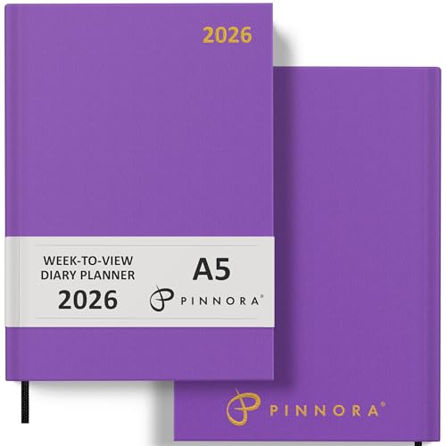 Pinnora Agenda 2025, vista semanal, tamanho A5, agenda anual malva, vista semanal 2025, agenda 2025, casa, escola e escritório, agenda 2025, capa dura, agenda 2025, agenda 2025 em dia por página e