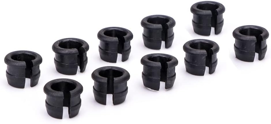 Pack of 10 Schrader to Presta Rim Adapter, Convert Shrader to Presta Valve Stem Grommet, Schraeder Presta Wheel Rim Adaptor Converter for Bicycle