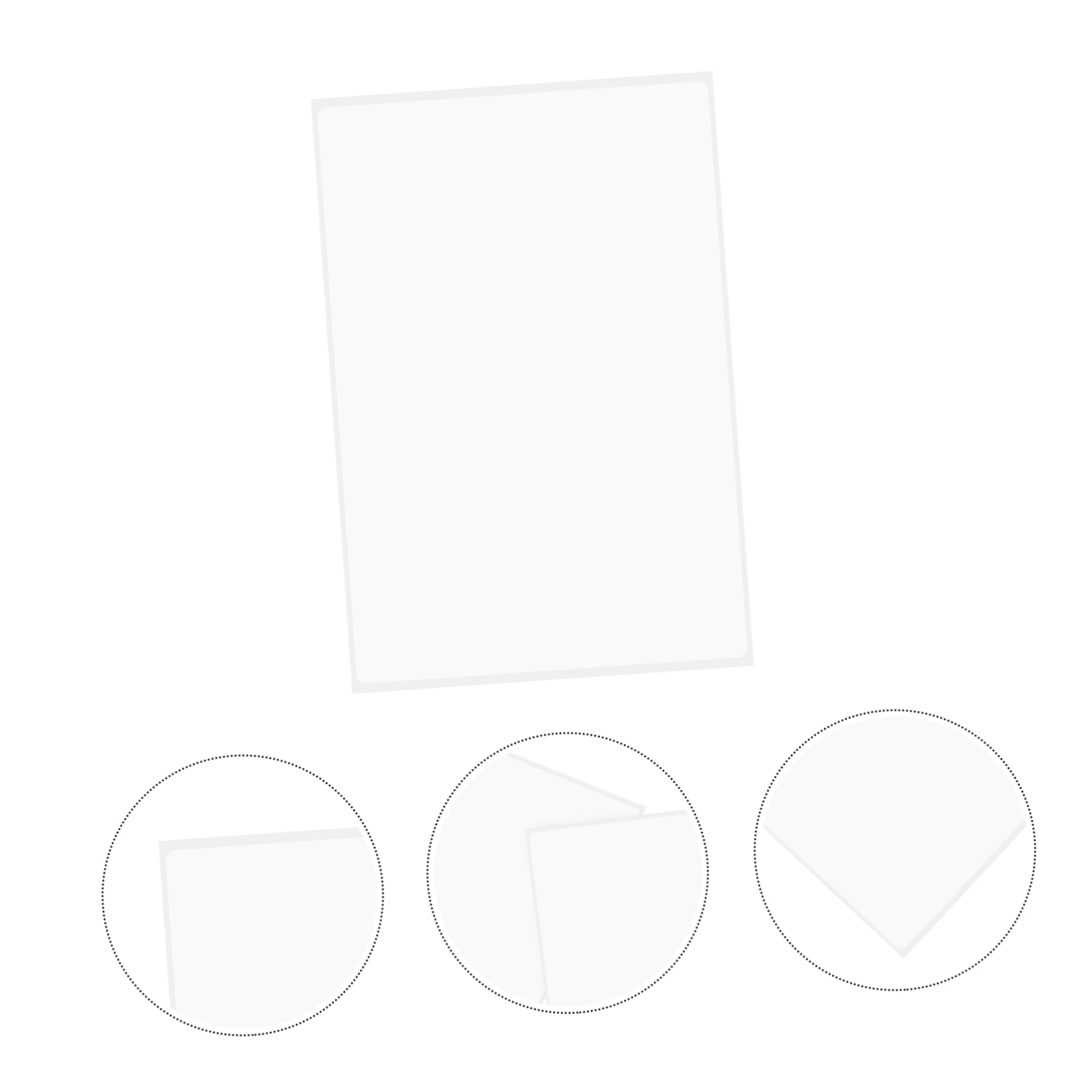 ARTIBETTER Etiquetas Manuscritas De Almacenamiento 4x6 Pulgadas Papel Sintético Ideal Para Mudanza