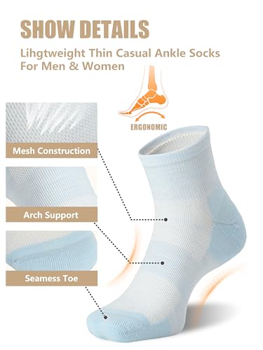 Image of 90% Merino Wool Breathable Running Ankle Socks for Men Women 3 Pairs