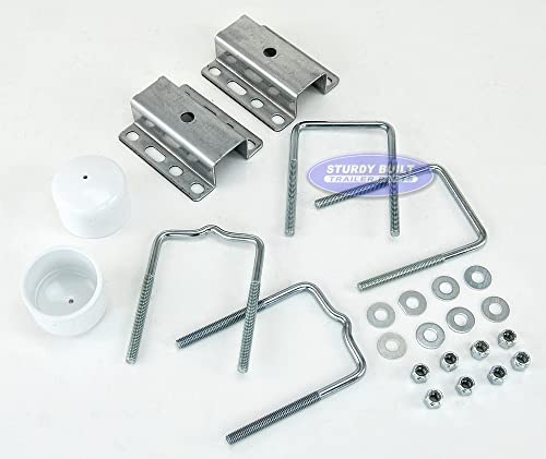 Sturdy Built Boat Trailer Universal Guide Pole and Post Mounting U Bolt Kit