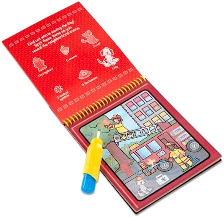 Melissa & Doug Water Wow Su Ile Boyama Kitabı Araçlar (15375) - Görsel 3