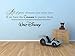 All Dreams Come True If Have The Courage to Pursue Them Quote Wall Sticker Decals Kids Children Boys Girls Fun Quotes Dream Imagine Happy Place Size:12X18 Inches