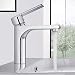 Produktbild BONADE Wasserhahn Bad Mischbatterie Badarmatur Waschtischarmatur Einhandmischer Waschtisch Armatur Messing Waschtischbatterie für Badezimmer Waschbecken Chrom