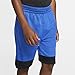 Nike Boy's Icon Basketball Shorts, Boy's Athletic Shorts with Side Pockets, Game Royal/Black/Black, L