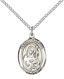.925 Sterling Silver Pendant with Stainless Steel Chain. Includes Deluxe Gift-Box Made in USA Lifetime Guarntee