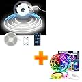 DAYBETTER Smart COB LED Strip Light 32.8ft with Led Strip Lights 100ft