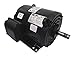 Dayton 5 HP General Purpose Motor,3-Phase,3520 Nameplate RPM,Voltage 230/460,Frame 182/4T