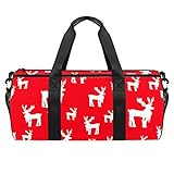 Amplia gama de usos: se puede utilizar como una bolsa de gimnasio deportiva, bolsa de transporte, bolsa de viaje y bolsa de uso diario, muy adecuado para ejercicio, ciclismo, gimnasio, yoga, playa, piscina, camping, senderismo, día de práctica o viajes de fin de semana.