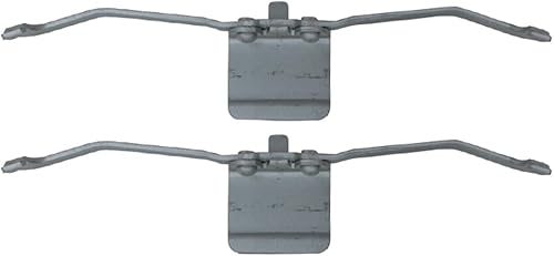 Miniatura 7 de Detroit Axle - Pastillas de freno delanteras para pastillas de freno de cerámica Saab 9-3 2003-2011 con accesorios de repuesto 2004 2005 2006 2007