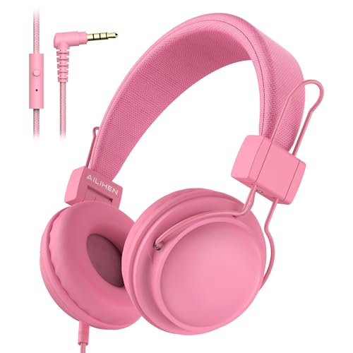 Casque filaire de 3,5 mm pour tablette iPad avec micro intégré et port partagé