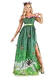 Women's Mother Nature Costume Mother Nature Dress for Adults Large