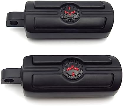 HTTMT - Compatible with H-D Motorcycle Touring Black HTTMT Skull ...