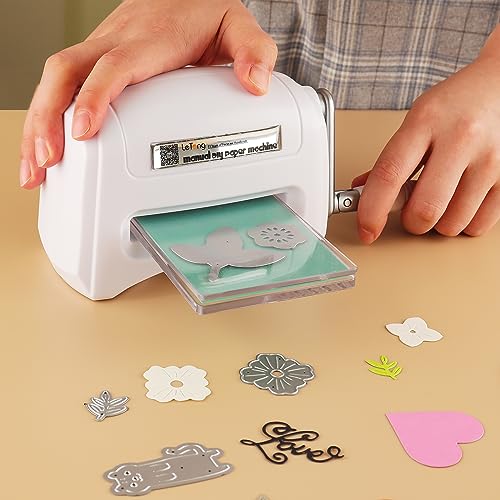 Mini máquina manual de corte e gravação em relevo para artes e artesanato, scrapbooking e fabricação