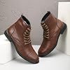 Mens Chelsea Boots, Stylish And Comfort Chukka Ankle Boots With Zipper