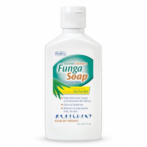 Pedifix FungaSoap Tea Tree Oil Foot & Body Wash, 6 fl oz