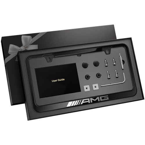 Black License Plate Frame (Powder Coated)