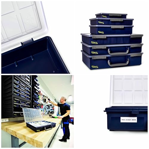 Raaco Assorter 4-32 Sortierbox, 32 Fächer - Sichere Aufbewahrung durch – Ansicht 6