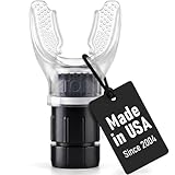 Expand-A-Lung | Breathing Exercise Fitness Trainer | Inspiratory Muscle Strength Tool | Breathe Easier with Stronger Lungs | Dual-Way Inhale-Exhale Adjustable Resistance Settings