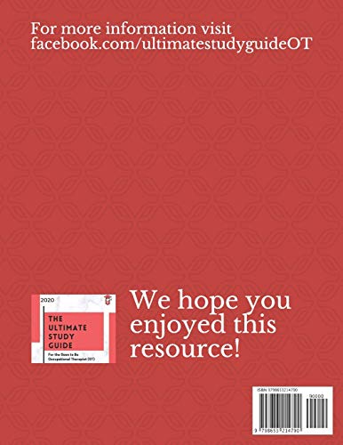The Ultimate Study Guide for the Occupational Therapist (OT)