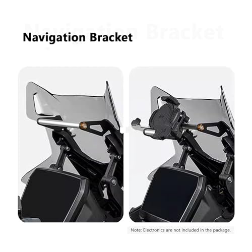 Support de navigation GPS Voge DS525X sans fil 12mm 22mm - 4