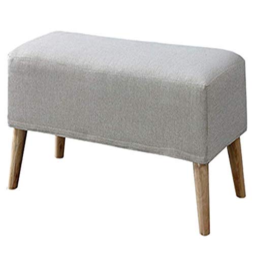 Canapé marchepieds et pouf en tissu pour éviter le mal de dos en se chaussant