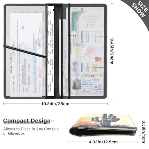 Organizador de Documentos Slim Cuero miniatura 3