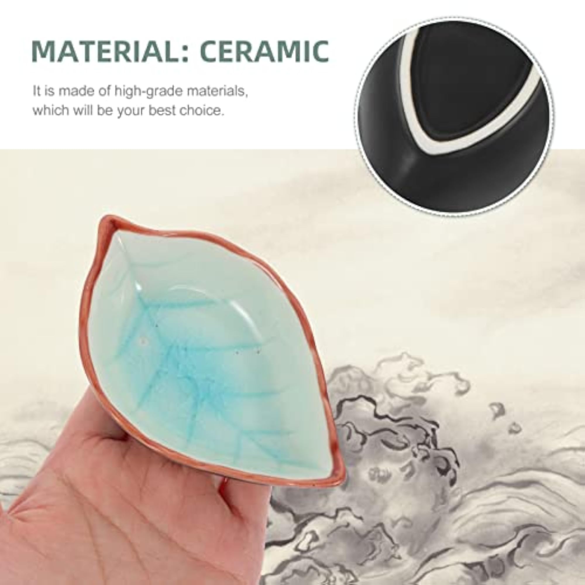 2pcs Calligraphy Ink Dish Ink Plates Set