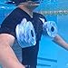 GUANGLU 2 Pack Aquatic Exercise Dumbbells, Lightweight EVA Foam Water Dumbbell Pool Exercise Equipment for Water Aerobics & Resistance Training