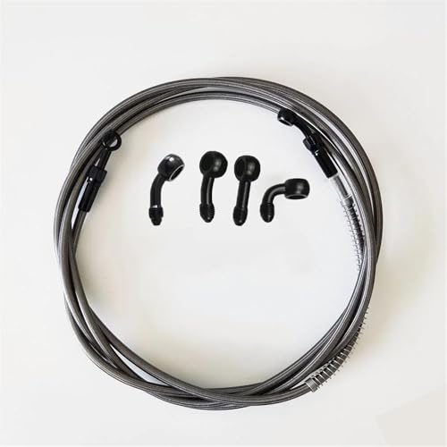 �u���[�L�I�C���z�[�X 30 Cm- 500 Cm 0°-28°-45° -90° M10 �I�[�g�o�C ���g�N���X �ґg�����u���[�L �N���b�` ���C�� �z�[�X �`���[�u �u���[�L �I�C�� �p�C�v(350cm)