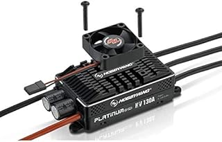 Hockus Accessories Platinum HV 130A OPTO V4 30209201 6-14S for RC 550-600 Class Heli Fixed-Wing EDF - (Color: reguar ESC (XT90))
